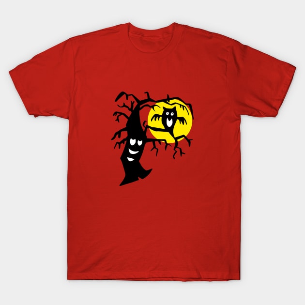 Dancing tree classic Halloween candy parody T-Shirt by ThatJokerGuy